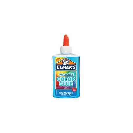 Elmer's colle translucide, 147 ml, bleu