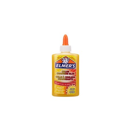 Elmer's colle à couleur changeante, 147 ml, jaune-orange