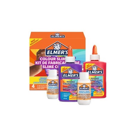 Elmer's slime kit "opaque slime kit", 4 pièces