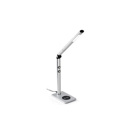 Cep lampe de bureau led, gris métallique