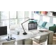Cep lampe de bureau led giant, blanc