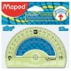 Maped rapporteur demi-circulaire flex 180 degrés, 120 mm