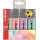 Stabilo surligneur boss original pastel, étui en pet de 8