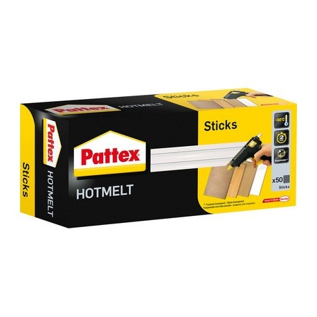 Pattex cartouche pour collage à chaud hot sticks, rond