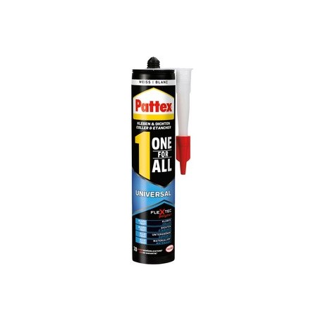 Pattex colle de fixation universelle one for all,transparent