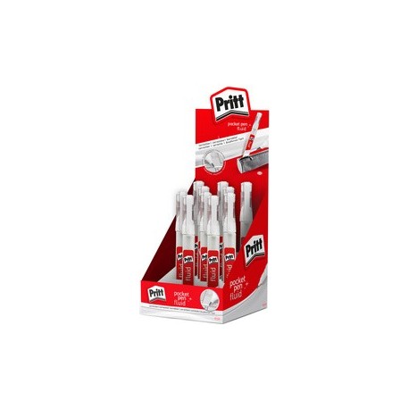 Pritt stylo correcteur pocket pen fluid, présentoir de 10 (LOT DE 10)