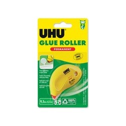 Uhu roller de colle dry & clean roller, permanent