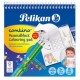 Pelikan bloc dessin combino, 150x150mm, 170g/m2, 15 feuilles