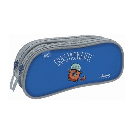 Quo vadis fourre-tout shaman "chastronaute", bleu