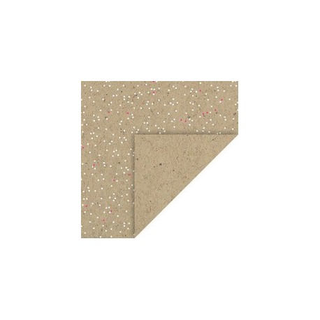 Heyda papier kraft "pois fluo", 220 g/m2, a4 (LOT DE 10)