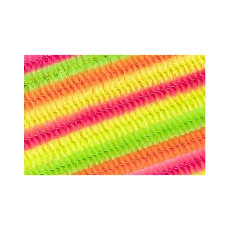 Knorr prandell fil chenille / peluche flexible "fluo", set