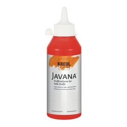 Kreul peinture pour tissu javana, 250 ml, orange