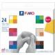 Fimo soft pâte à modeler "basic", kit de 24