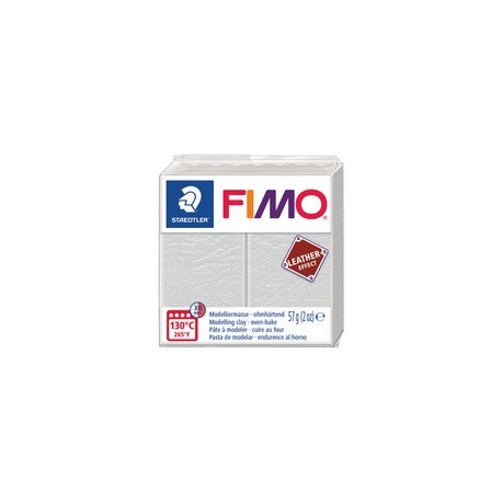 Fimo effect leather pâte à modeler, 57 g, ocre