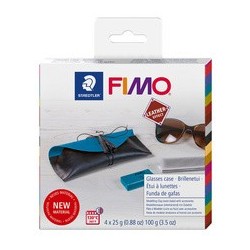 Fimo effect leather kit de modelage etui à lunettes