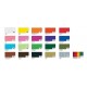 Folia papier crépon, (l)500 mm x (l)2,5 m, rouge feu