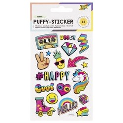 Folia autocollant puffy cool day, format: 105 x 160 mm