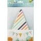 Folia guirlande de fanions "mix & match", en carton imprimé