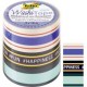 Folia ruban adhésif décoratif washi-tape stripes fluo i