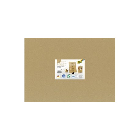 Folia carton kraft, 230 g/m2, 500 x 700 mm, 25 feuilles