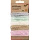 Folia cordon de jute, 5 x 4 m, assorti