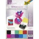 Folia papier paillettes, 70 g/m2, 230 x 330 mm, assorti