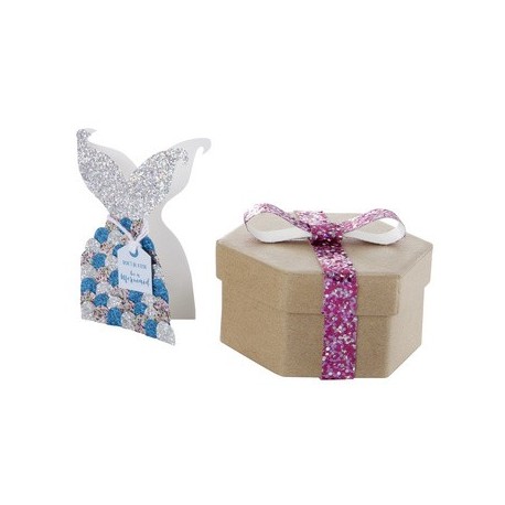 Folia carton à paillettes "gros", 500 x 700 mm, 300 g/m2