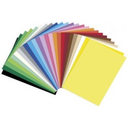 Folia carton de bricolage, (l)500 x (h)700 mm, assorti