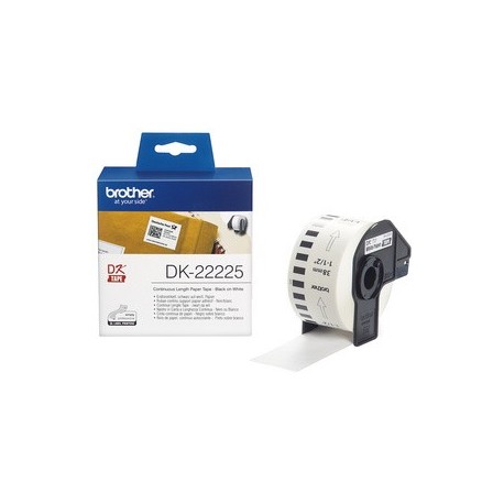 Brother dk-22246 etiquettes en continu papier, 103 mmx30,48m