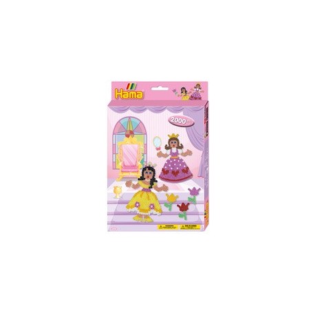 Hama perles à repasser midi "princesses", coffret cadeau