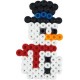 Hama perles à repasser maxi + plaque "noël", en boîte