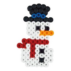 Hama perles à repasser maxi + plaque "noël", en boîte