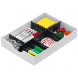 Styro kit de subdivision styrodoc, 2 transversales, noir