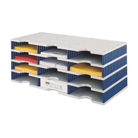 Styro module de base styrodoc trio, 12 compartiments,