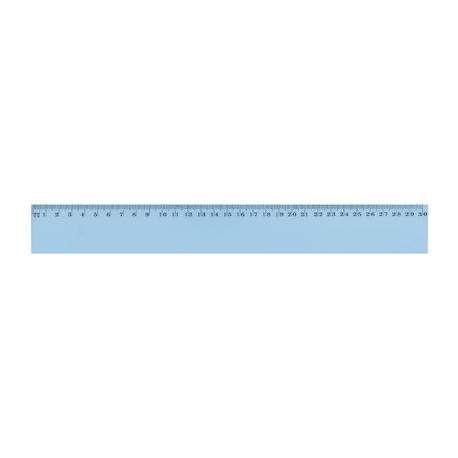 Wonday règle plate, 300 mm, en plastique, incassable