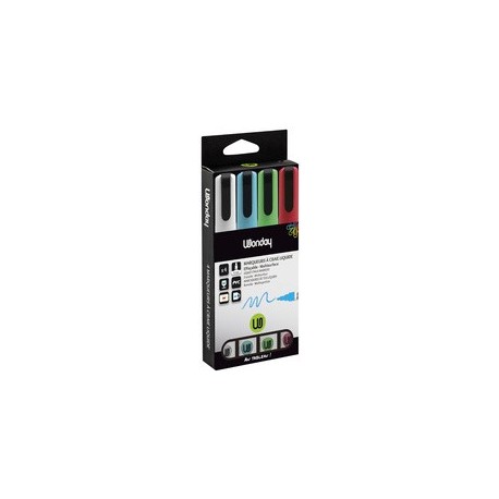 Wonday marqueur craie, pointe ogive, set de 4 "classique"