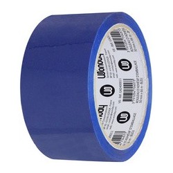 Wonday ruban adhésif d'emballage, en pp, 50 mm x 66 m, bleu