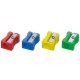 Westcott taille-crayons, plastique, assorti (LOT DE 20)