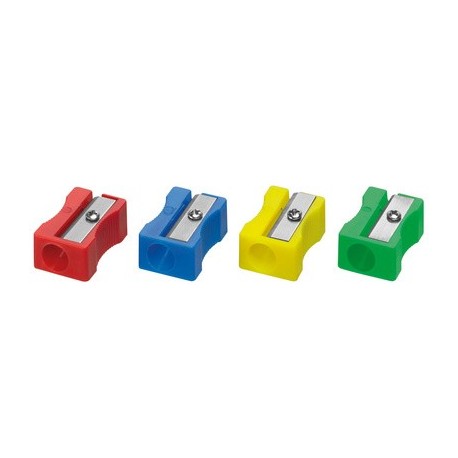 Westcott taille-crayons, plastique, assorti (LOT DE 20)