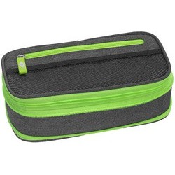 Wedo trousse neon stretch avec rabat intérieur, vert fluo