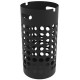 Unilux porte-parapluie slim, en plastique, noir