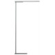 Unilux lampadaire à led stratus, dimmable, argent