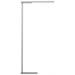 Unilux lampadaire à led stratus, dimmable, argent