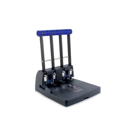 Rapesco perforateur 4 trous 4400, noir