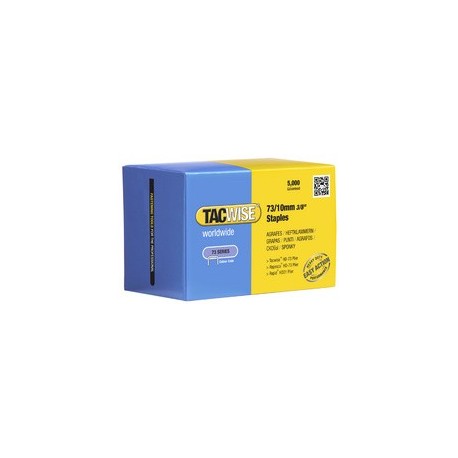 Tacwise agrafes 73/12 mm, galvanisé, 5.000 pièces