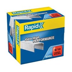 Rapid agrafes super strong 9/10, galvanisé