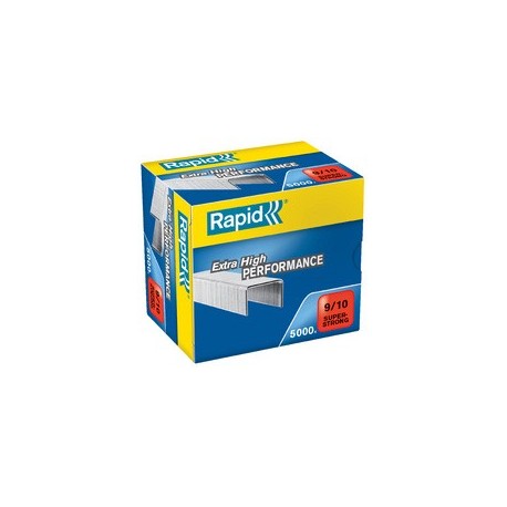 Rapid agrafes super strong 9/10, galvanisé