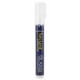 Securit feutre-craie waterproof medium, blister de 2, blanc