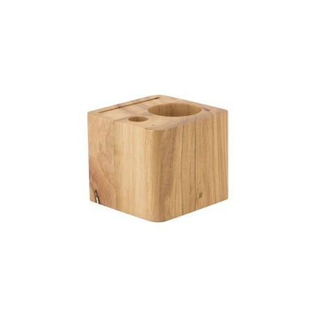 Securit cube en bois "cube", (l)80 x (p)80 x (h)70 mm