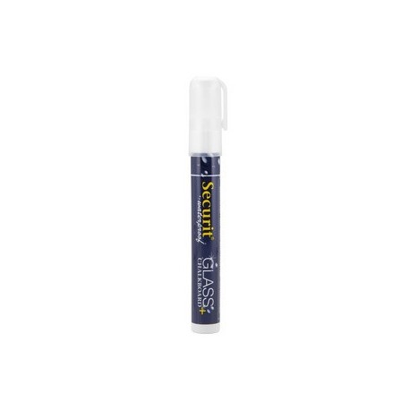 Securit feutre-craie waterproof medium, blanc